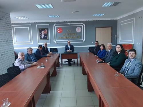 Yılın ilk ilçe idare şube başkanları toplantısı yapıldı.